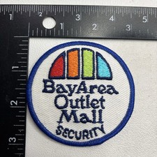 Vtg c 1980s DEFUNCT Florida Bay Area Outlet Mall Security Patch Crossroads 00H picture