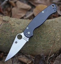 Carbon Fiber G10 Handle Lock back Tactical Survival Outdoor Pocket Folding Knife picture