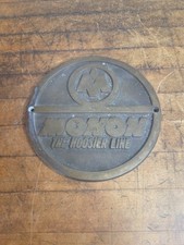 Monon The Hoosier Line Railway Bronze Railroad Plaque 7 1/2