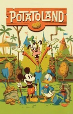 Potatoland Mickey Mouse Donald Duck Disney Poster Print Wall Art Home Decor Gift picture