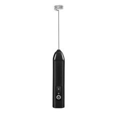 NEWElectric Milk Frother Handheld USB Rechargeable Egg Beater Foam Maker 3 Speed picture