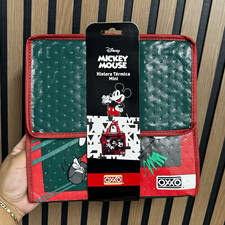 OXXO Disney Mickey Mouse Soccer Mini Insulated Cooler Bag NEW (Mexico Exclusive) picture