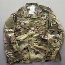 US Army Combat Camo Coat Shirt Perimeter Insect Guard Unisex Size Large Long NWT picture