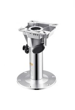 VEVOR Boat Seat Pedestal 12.76-18.7 Inches Height Adjustable Boat Seat Mount picture