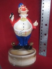 Vintage Porcelain Clown Ashtry with Lighted Nose. Shields Fifth Avenue GT373-395 picture