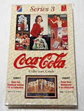 1994 Collect-A-Card Coca Cola Series 3 Collectors Cards New Open Box & Wrappers picture