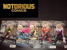 Spider-Gwen Gwenverse 1-5 Complete Land Homage Variant Set Comic Lot Marvel picture