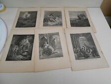 20 1868 Illustrations From Bible By Gustave Dore. Original picture