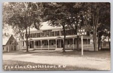 Charlestown NH New Hampshire The Elms RPPC Real Photo c1918-1930 Postcard picture