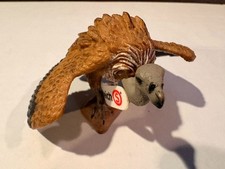 Schleich GRIFFON VULTURE Wings Spread Buzzard Animal Bird 14691 Figure 2012 picture