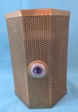 Vintage Fire Alarm Horn - Evercard  DuPont Freon - Wall Hanging - Brass Bulb... picture