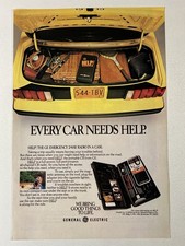 1981 GE General Electric Print Ad HELP Emergency Two Way Radio picture