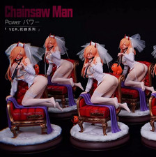 ZaoHua Studio Chainsaw Man Wedding Ver. Power Resin Model In Stock 1/4 Cast Off picture