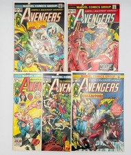 Avengers Lot 108 112 117 118 119 1st App Mantis Avengers Defenders War Marvel picture