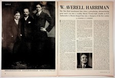 1946 Life Magazine Article W. Averell Harriman Boris Karloff Ads Ephemera picture