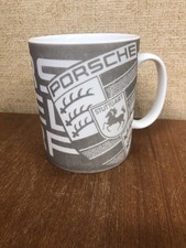 Porsche Drivers Selection Gray Mug Mission 2014 Our Return Stuttgart Logo picture