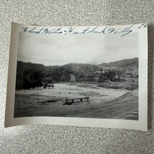 Vintage Heartbreak Valley Flood Waters Snapshot Photograph 1952 Militaria picture