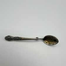 Antique Sterling Silver Spoon Pin picture
