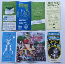 1969 Disneyland Starlite Brochure 1972 Summer, Christmas Parade, Early Bird Lot picture