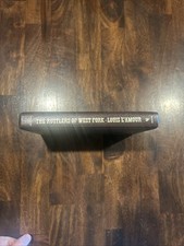Vintage Louis L Amour Leather Bound Book ~ The Rustlers Of West Fork picture