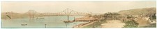 c. 1930 Panoramic Photo Crockett, Carquinez Bridge, Cal. and Hawaiian Sugar Co. picture