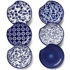 vancasso 6-Pack Ceramic Spoon Rest for Stove Top, Decorative Ceramic Cooking ... picture