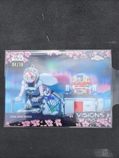 2026 Topps Chrome Star Wars Visions Crane Saves Woopas /10 Black Refractor picture