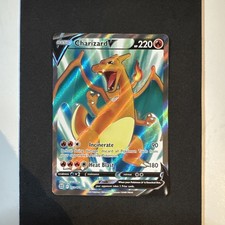 Charizard V Full Art Holo Ultra Rare 153/172 Brilliant Stars English - NM picture