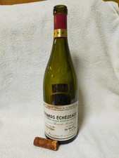 DRC ROMANEE CONTI Grands Echezeaux 1991 Glass Bottle (empty) With Cork EU Label picture