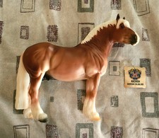 Breyer #711602, Breyerfest 2022 Online SR Rhenish Draft, Matte, Georg mold picture