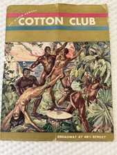 Cotton Club Menu Restaurant New York City Broadway and 48th Street NYC picture