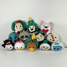 Disney Tsum Tsum 2018 Christmas Advent Calendar 3” Mini Plush Lot Of 12 picture