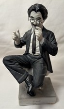 Vintage Limited Groucho Marx ceramic figurine, Great Entertainer Series Signed picture