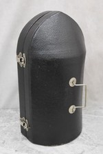 Nice Antique Ciborium Case with Handle, Lined in Black (CU222) chalice co picture