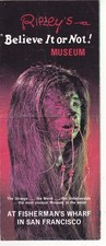 1960's Ripley's Believe it or not Museum San Francisco California Brochure picture