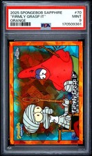 2025 Topps Chrome Sapphire SpongeBob 