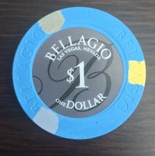 $1 Bellagio Casino Las Vegas, NV Casino Chip picture