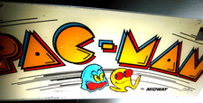 Vintage Pac-Man by Midway a Bally co. Arcade Marquee Acrylic Sign Display (NB) picture