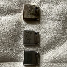 Vintage Lot of 3 ibelo monopol Collectible Pocket Lighters picture