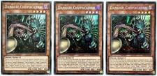 3 x MP19-EN138 Danger Chupacabra - Secret Rare Mixed Editions Near Mint YuGiOh picture