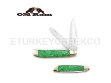 Old Ram Collection Everyday Carry Manual Folding Trapper Knife w/Resin Handle picture