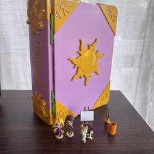 Disney Parks Princess Rapunzel Tangled Story book Play set castle tower & More picture