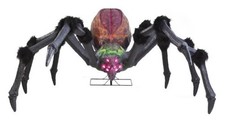 Home Accents 9.5 ft. Long Gruesome Grounds Giant-Sized LED Arachnophobia Spider picture