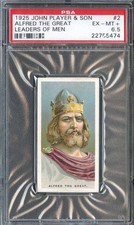 1925 Leaders of Men #2 Alfred the Great PSA 6.5 *DS16056 picture