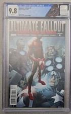Ultimate Fallout #4 1st Print 1st Appearance Miles Morales CGC 9.8 Custom Label picture