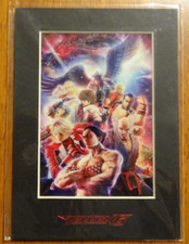 TEKKEN 6 - Promo Limited Edition Laser Cell Art Print - NEW in Cellophane Sealed picture