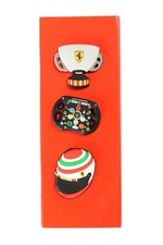Scuderia Ferrari Logo Pilot Soft PVC Icons Magnet Set ( 3Pc) picture