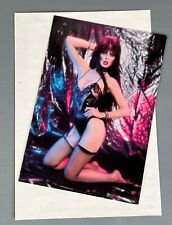 Elvira Birthday Card (1982) Mistress of the Dark NOS Vintage Unpleasant Dreams picture