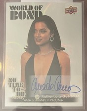 SALE COA 2025 JAMES BOND ANA de ARMAS NO TIME TO DIE WORLD OF AUTO EBAY PSA picture