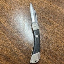 Vintage 1983 Puma 265 Germany Stainless Captain Lockback Pocket Knife Sheath picture